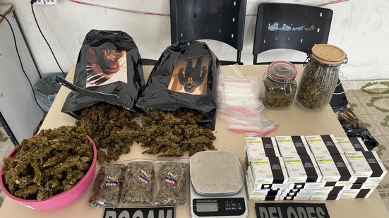 PM flagra tráfico e porte ilegal de arma durante ações no Agreste de Alagoas - Ascom PMAL