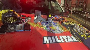 Polícia Militar prende dupla suspeita de roubo a loja em Maceió - Divulgação / PMAL