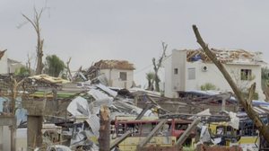 Os efeitos do tornado no Paraná - Foto: Reprodução/TV Globo