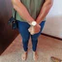 Mulher acompanhou o julgamento do acusado, Albino dos Santos, nesta quinta-feira (13) - Foto: João Victor Souza/TNH1