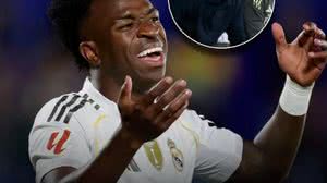 Xabi explica reação a pênalti perdido e é curto sobre atuação de Vini Jr. - Reprodução / ESPN