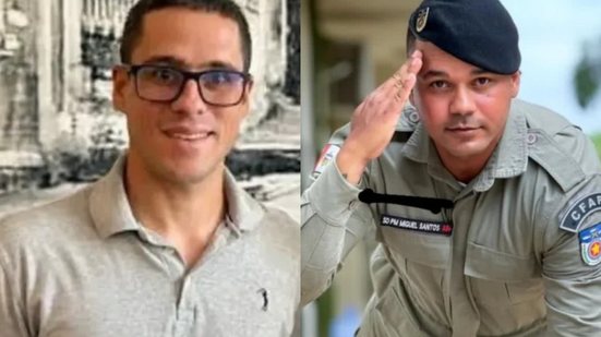 Soldados José Maxuel Lemos Simões e Weliton Miguel dos Santos - Foto: Reprodução