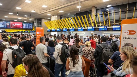 Aeroportos pelo Brasil relatam problemas após cancelamentos de voos em SP - Paulo Pinto / Agência Brasil