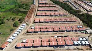 Investimentos federais são superiores a R$ 550 milhões; parceria entre União e Estado faz o Programa Minha Casa, Minha Vida avançar em 10 municípios, garantindo moradia digna à população - Foto: Ascom Seinfra