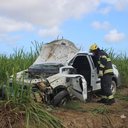 Veículo caiu em uma ribanceira com cerca de 50 metros de profundidade - Ascom CBMAL