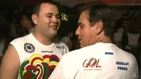 Captura de tela de entrevista de Marcelo VIP ao apresentador Amaury Jr, em 2021 - Reprodução / Youtube