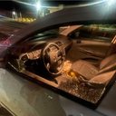 Carro do padre foi danificado com facão - Polícia Militar