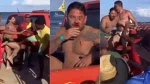 Prefeitura suspende barraca envolvida em agressões a turistas em Porto de Galinhas - Reprodução