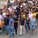 Cortejo fúnebre da nutricionista Mayara Maggry Santos Dias em União dos Palmares - Izael Nascimento / BR104
