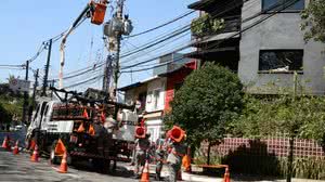 Enel diz que fornecimento de energia deve ser normalizado até amanhã - Rovena Rosa / Agência Brasil