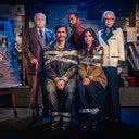 Ary Fontoura, Vladimir Brichta, Lázaro Ramos, Bruna Marquezine e Fernanda Montenegro em imagem do filme 'Velhos Bandidos' - Laura Campanella / Divulgação