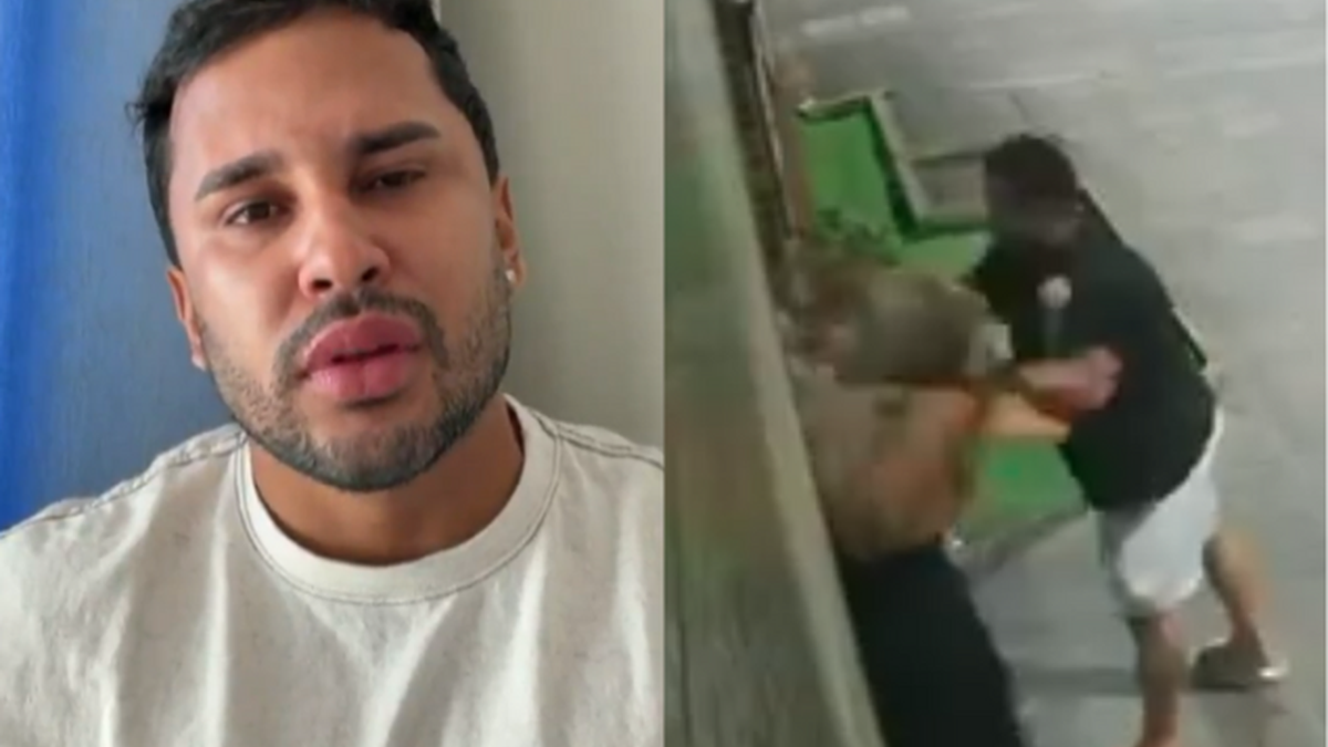 Lucas Guimarães chora e chama Babal de \u0027covarde\u0027 após vídeo de agressão viralizar