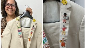 Imagem Bordado de Capela veste João Gomes no Prêmio Multishow