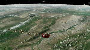 O trajeto do 'bom velhinho' é um programa de entretenimento anual, desenvolvido pelo - Comando de Defesa Aeroespacial da América do Norte (NORAD)