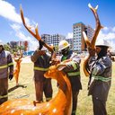 Ornamentação natalina é alvo de vandalismo dias após instalação na orla da Pajuçara - Jonathan Lins / Secom Maceió