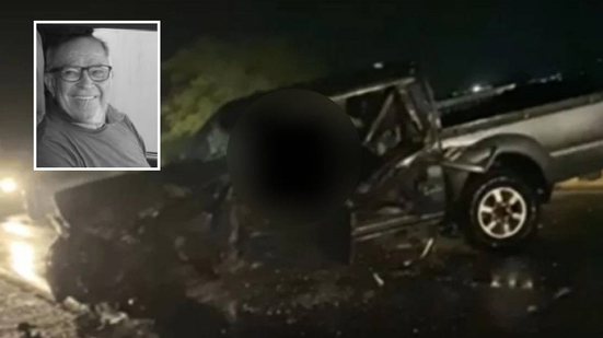 Imagem Empresário morre dentro de caminhonete após acidente em rodovia no Sertão de Alagoas