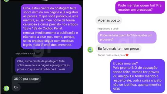 Fofoca vira caso de polícia no interior do Ceará - Reprodução / Instagram