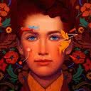 Eglantyne sentada no degrau da entrada da casa com a tia e outros familiares, em 1882 - Foto: Save the Children