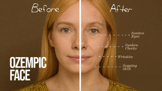 Imagem "Rosto de Ozempic": cirurgião plástico comenta cirurgias mais indicadas