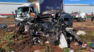 Seis pessoas da mesma família morrem em acidente - RPC Londrina