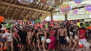 Estudantes voltavam de uma viagem de formatura no caribe colombiano - Foto: Reprodução/Redes sociais
