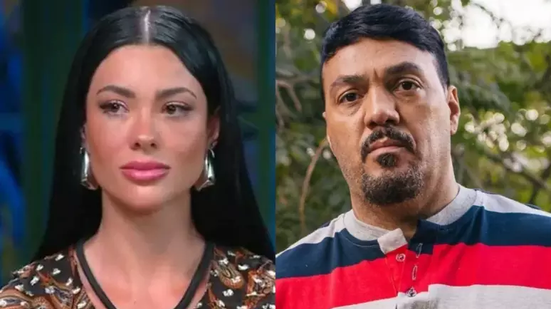 Caos! Jantar entre Rayane e Belo termina em barraco e ofensas racistas - Foto: Reprodução/ Record e Globo