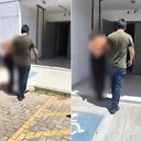 Homem de 37 anos foi preso por matar mulher a facadas nas proximidades da Praça Lions, no bairro da Ponta Verde, em Maceió - Reprodução / PC-AL