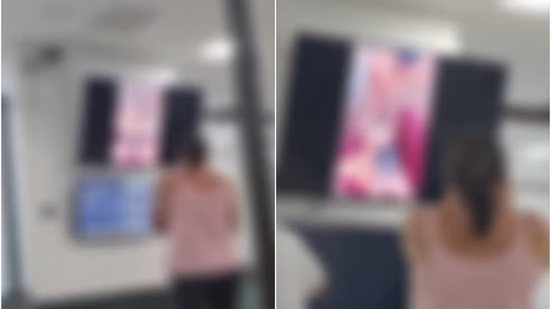 TV de recepção de hospital em MG é invadida e exibe conteúdo pornográfico - Reprodução / Redes sociais