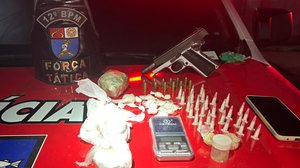 Ação policial terminou com três presos por tráfico - Foto: Cortesia ao TNH1