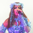 Anitta retornou ao gramado do Riocentro, nesse domingo (25), para seu segundo show de pré-Carnaval no Rio de Janeiro - Fotoarena / Folhapress