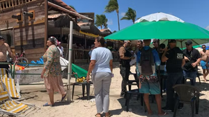 Barraqueiros foram intimados pela Polícia Civil após agressões contra dois turistas de Mato Grosso - Camila Torres/TV Globo