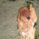 Em Branquinha, o reconhecimento se deu devido a processos de erosão - Foto: Reprodução/TV Pajuçara