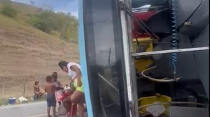 As circunstâncias do acidente serão apuradas pelas autoridades responsáveis. - Foto: Reprodução