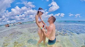 Imagem Ela quase desistiu da viagem para Maragogi em que foi pedida em casamento