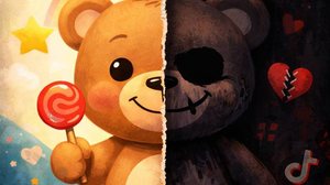 Com violência e sexo, vídeos curtos fingem ser conteúdo infantil no TikTok e YouTube - Reprodução / Folha de S Paulo