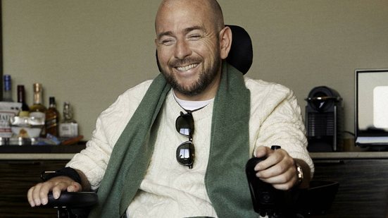 David Holmes, ex-dublê de 'Harry Potter' que ficou tetraplégico nas gravações do penúltimo filme - Divulgação