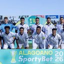 Marlon (primeiro em pé, da direita para a esquerda) na formatação azulina contra o ASA - Allan Max / ASCOM CSA