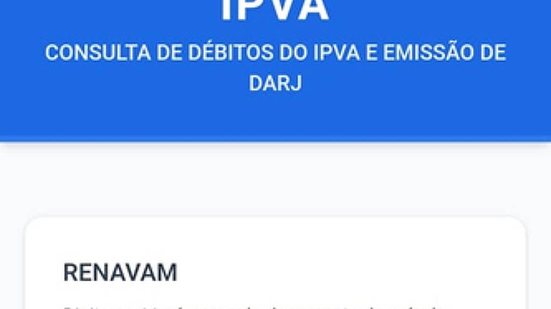 Site falso que pede pagamento do IPVA orienta a vítima a informar o Renavam, para aumentar a credibilidade - Reprodução / Kaspersky
