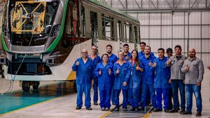 Imagens mostram produção de vagões para o VLT de Arapiraca em fábrica no RS - Divulgação / Ministério dos Transportes