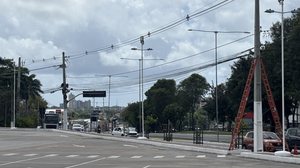 Imagem Mais de 44 toneladas de cabos irregulares já foram retiradas na Avenida Durval de Góes Monteiro