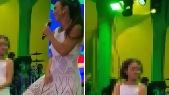 Ivete Sangalo é alvo de denúncia no MP-BA por dançar 'Vampirinha' com criança em show - Reprodução / Redes sociais