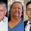 João Clemente Pereira, 63; Miranilde Pereira da Silva, 75; e Marcos Raymundo Fernandes Moreira, 33: os três morreram no Hospital Anchieta, em Taguatinga (DF) - Arquivo pessoal