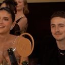 Kylie Jenner e Timothée Chalamet vão no Globo de Ouro 2026 - Reprodução / HBO Max