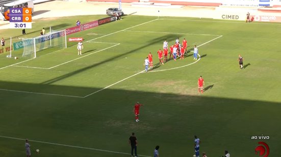 CSA X CRB 1° TEMPO NARRADO: MELHORES MOMENTOS