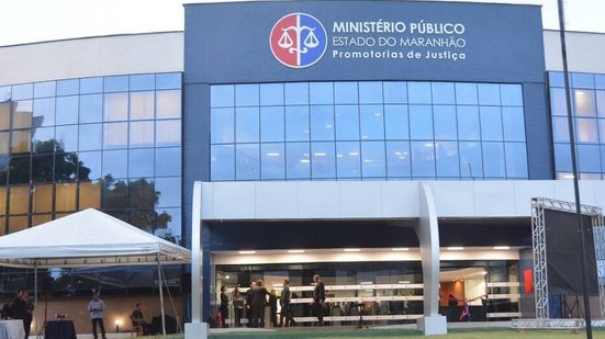 Fachada do Ministério Público estadual do Maranhão, em São Luís - Divulgação / MPMA