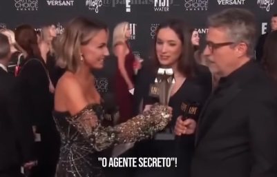 Entrega de troféu do Critics Choice para 'O Agente Secreto' repercute mal nas redes - Reprodução / Critics Choice