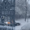 A neve em Amsterdã - Reprodução / X