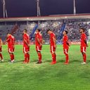 Time do Penedense perfilado no duelo contra o CSA, no Rei Pelé, em jogo válido pela segunda rodada do Campeonato Alagoano 2026 - Divulgação / Penedense