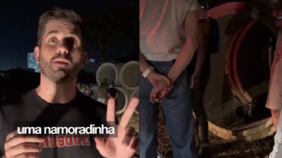 Imagem Vídeo de prefeito revela flagrante de  homem casado fazendo sexo com mulher em situação de rua