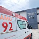 Maya Heloísa dos Santos Silva, de 10 anos, foi socorrida e encaminhada ao HGE - Foto: Ascom HGE